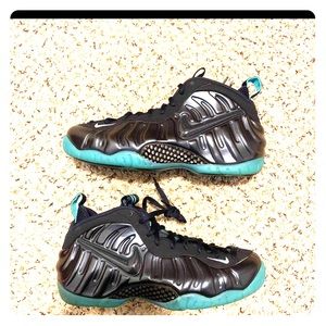 Air Foamposite Pro: Aqua- size 11.0